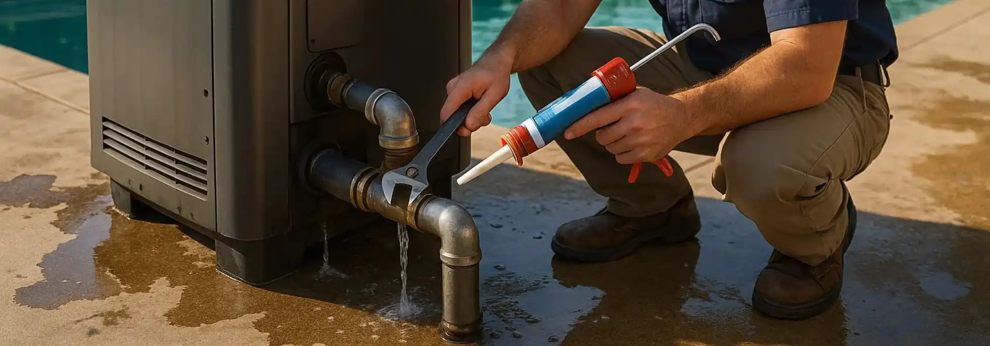  Pool Heater Leak Repair - HVAC King