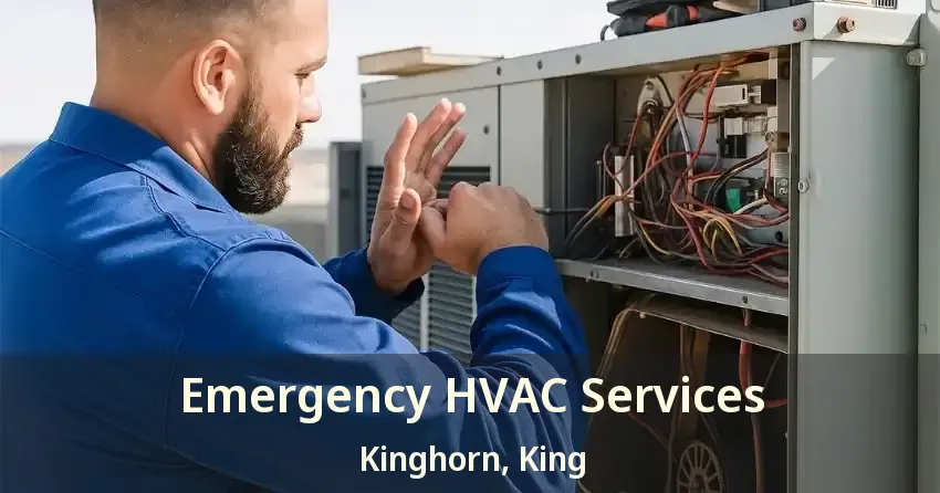 Emergency HVAC Services Kinghorn, King - ON
