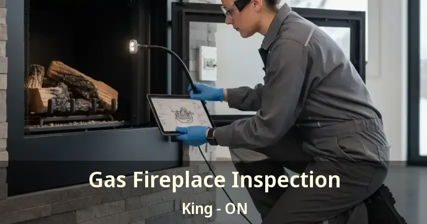 Gas Fireplace Inspection King - ON