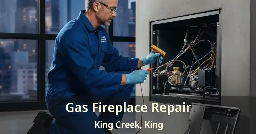 Gas Fireplace Repair King Creek, King - ON