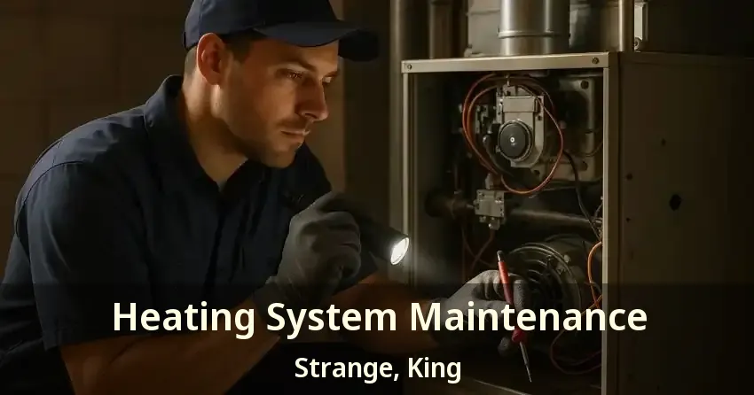 Heating System Maintenance Strange, King - ON