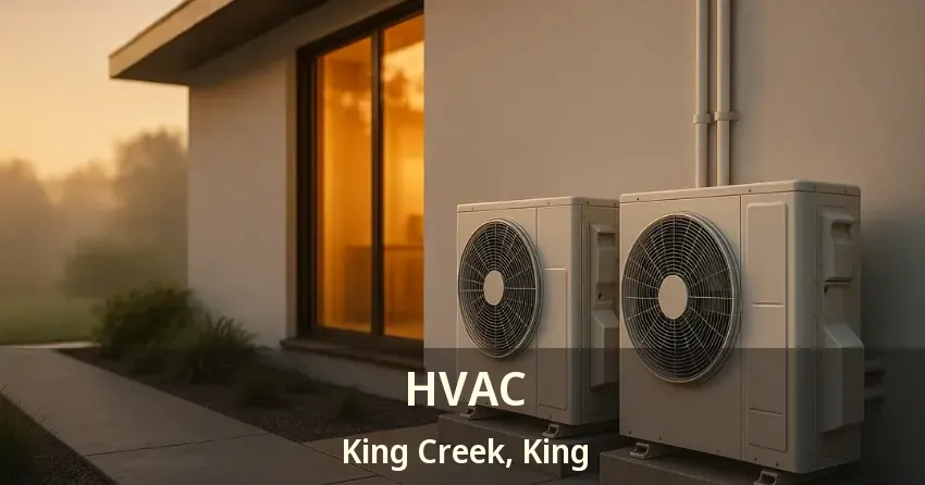 HVAC King Creek, King - ON