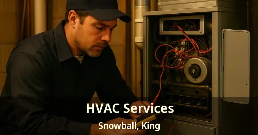 HVAC Services Snowball, King - ON