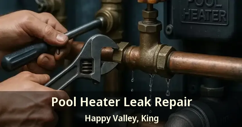 Pool Heater Leak Repair Happy Valley, King - ON
